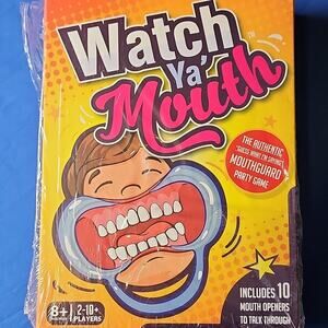 Watch Ya’ Mouth Party Game • NIB • 2016 Kickstarter Edition • 10 Guards